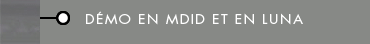 Catalogue MDID et Demo
