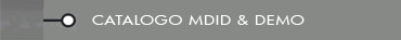 Catalogo MDID y Demo